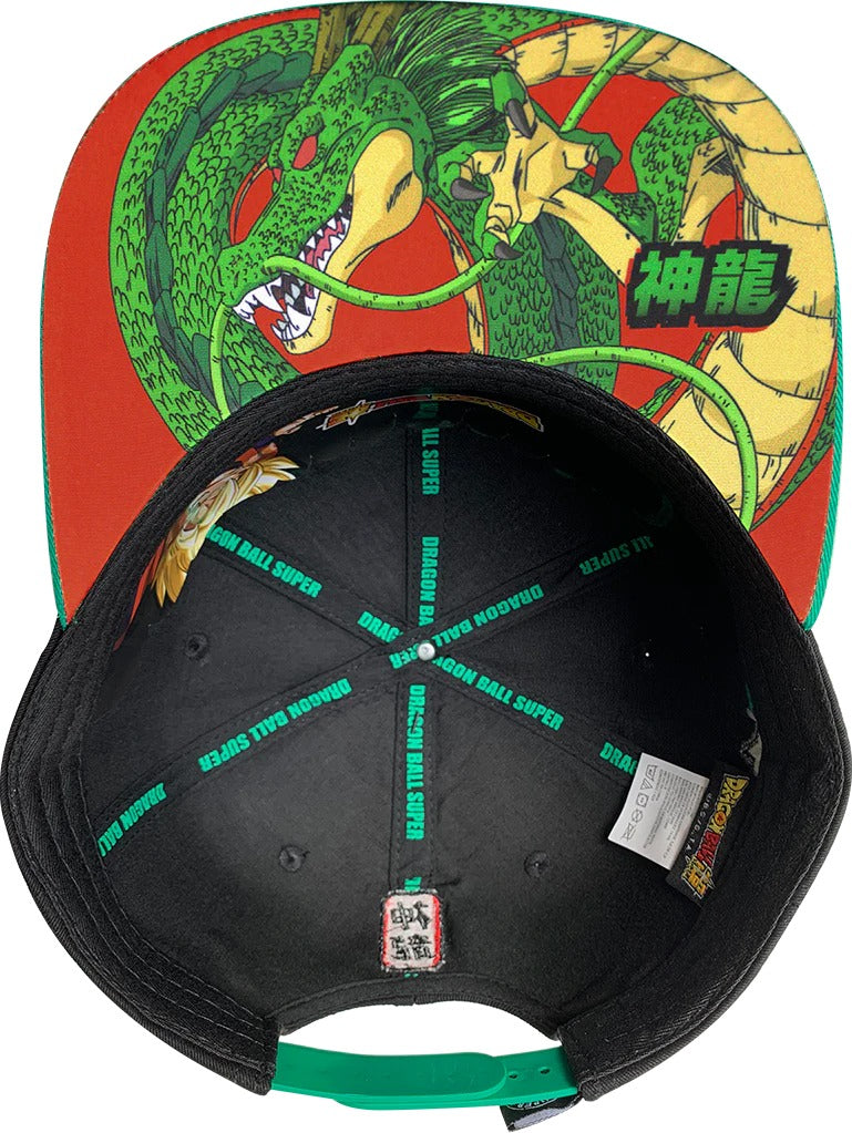 Gorra Kndit Caps Dragon Ball Super Shen Long Placa Metálica
