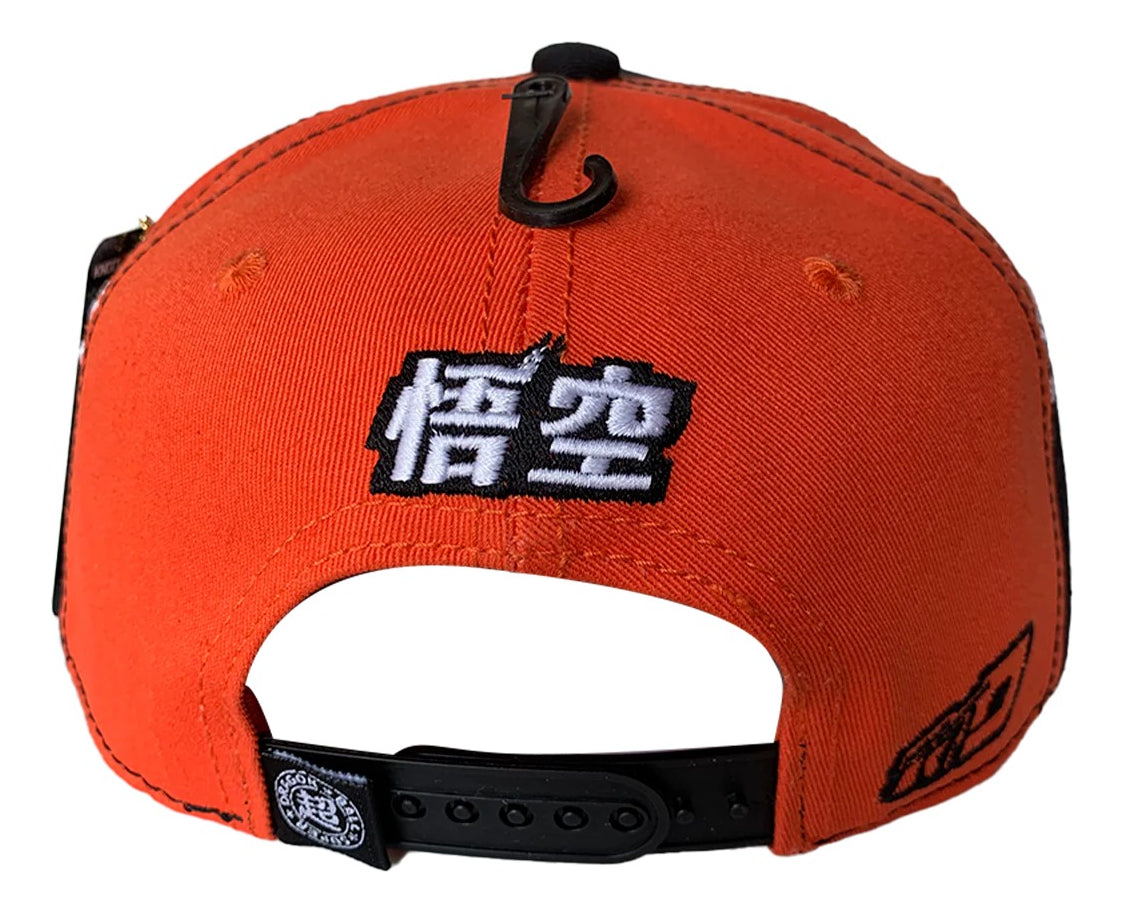 Gorra Kndit Caps Dragon Ball Super - Kanji Goku Bordado