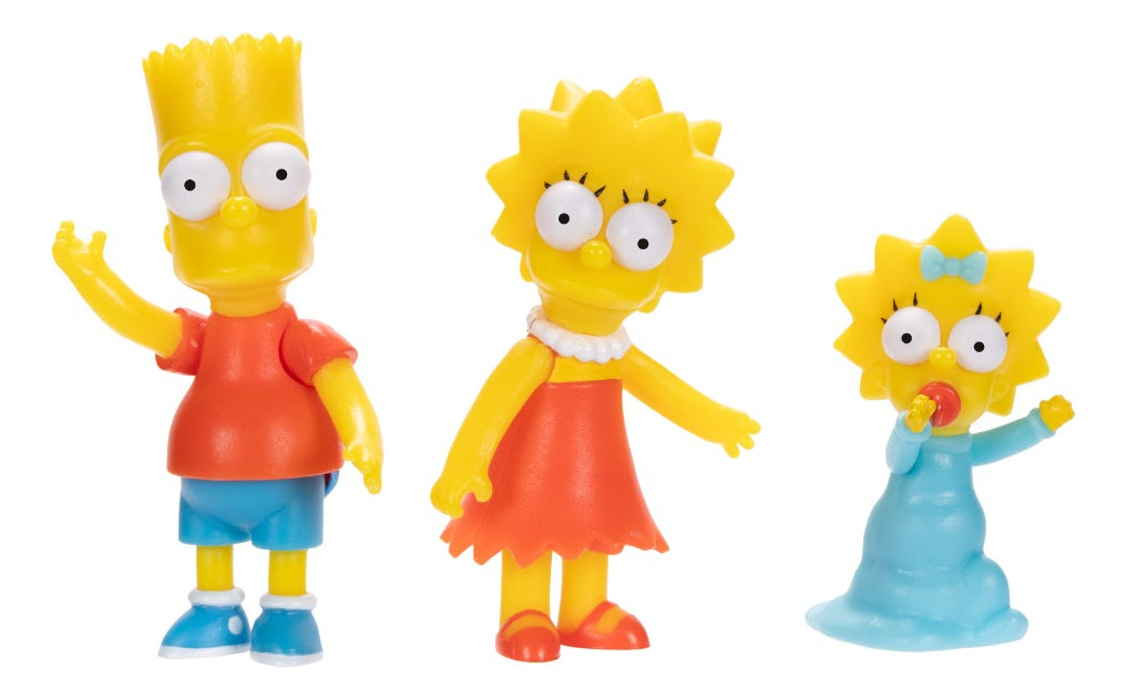 Figuras De Acción 7 Piezas Los Simpsons Jakks Pacific