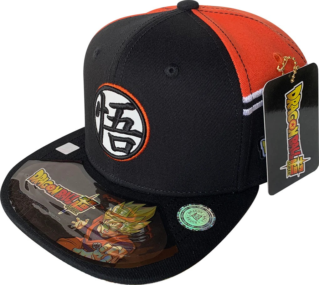 Gorra Kndit Caps Dragon Ball Super - Kanji Goku Bordado