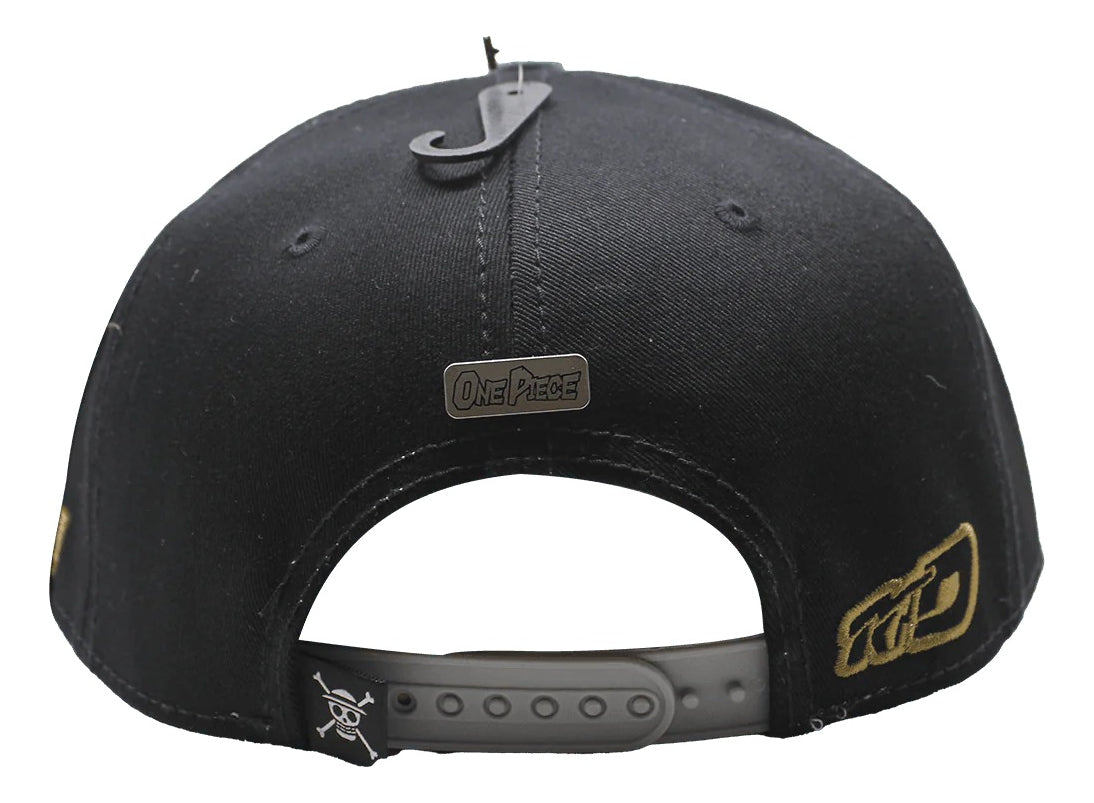 Gorra Kndit Caps One Piece - Logo Calavera Placa Metálica
