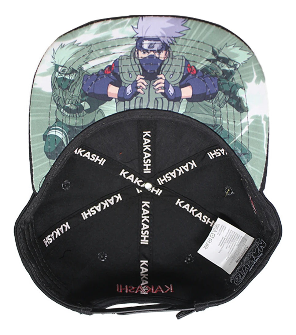 Gorra Kndit Caps Naruto Shippuden - Kakashi Logo Bordado