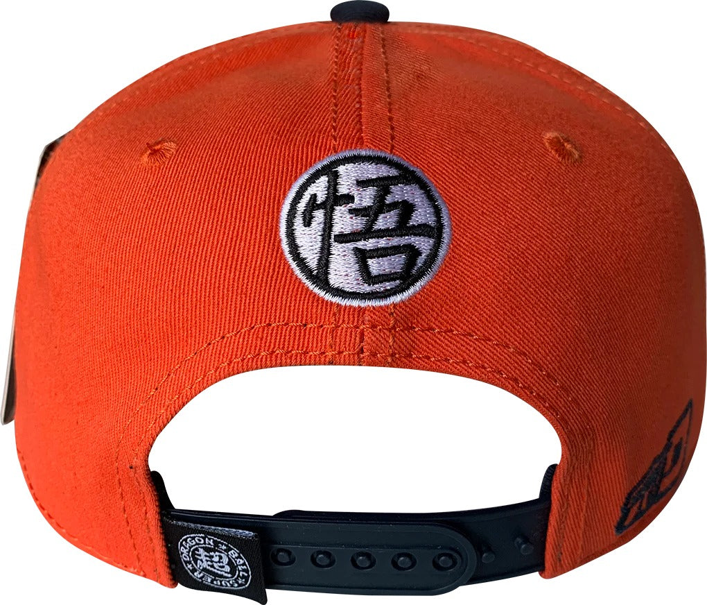 Gorra Kndit Caps Dragon Ball Super Kanji Goku Placa Metálica