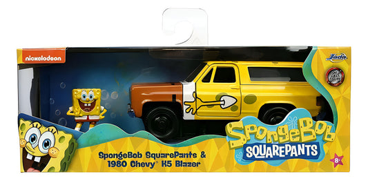 Auto A Escala Coleccionable Chevy K5 Blazer Bob Esponja 1:32