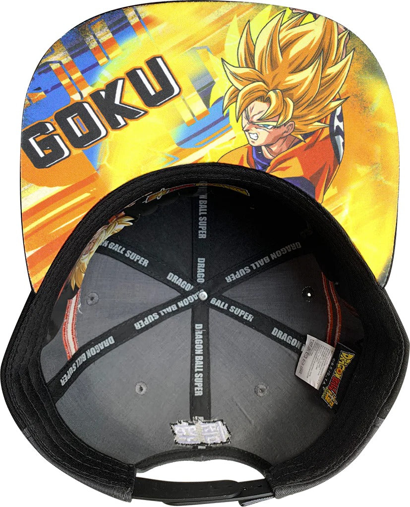 Gorra Kndit Caps Dragon Ball Super - Kanji Goku Bordado