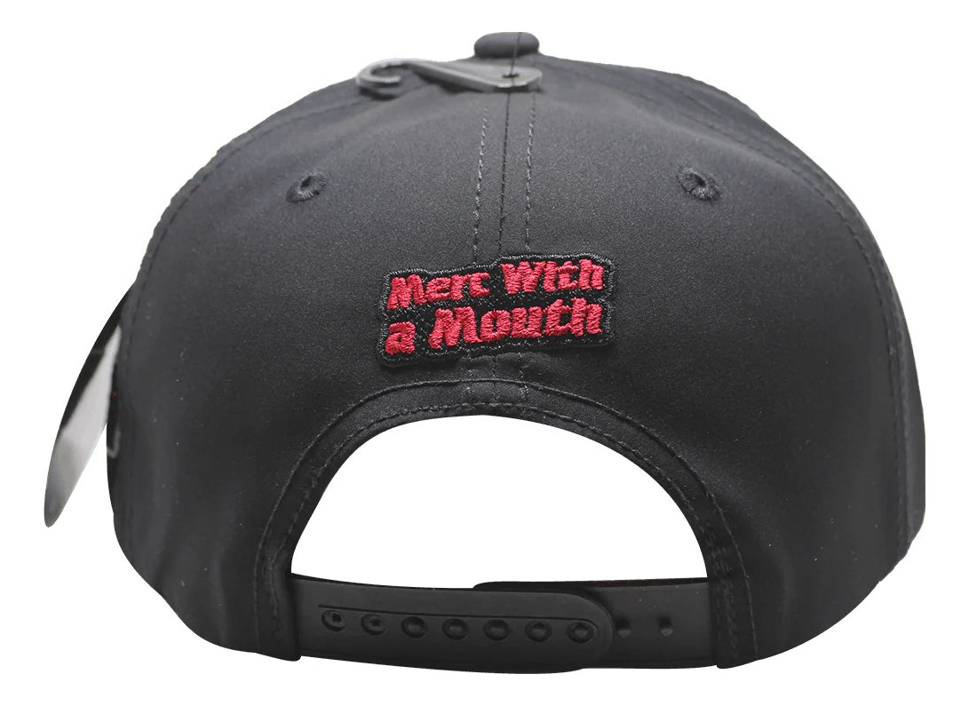 Gorra Kndit Caps Marvel - Deadpool Placa De Metal Logo