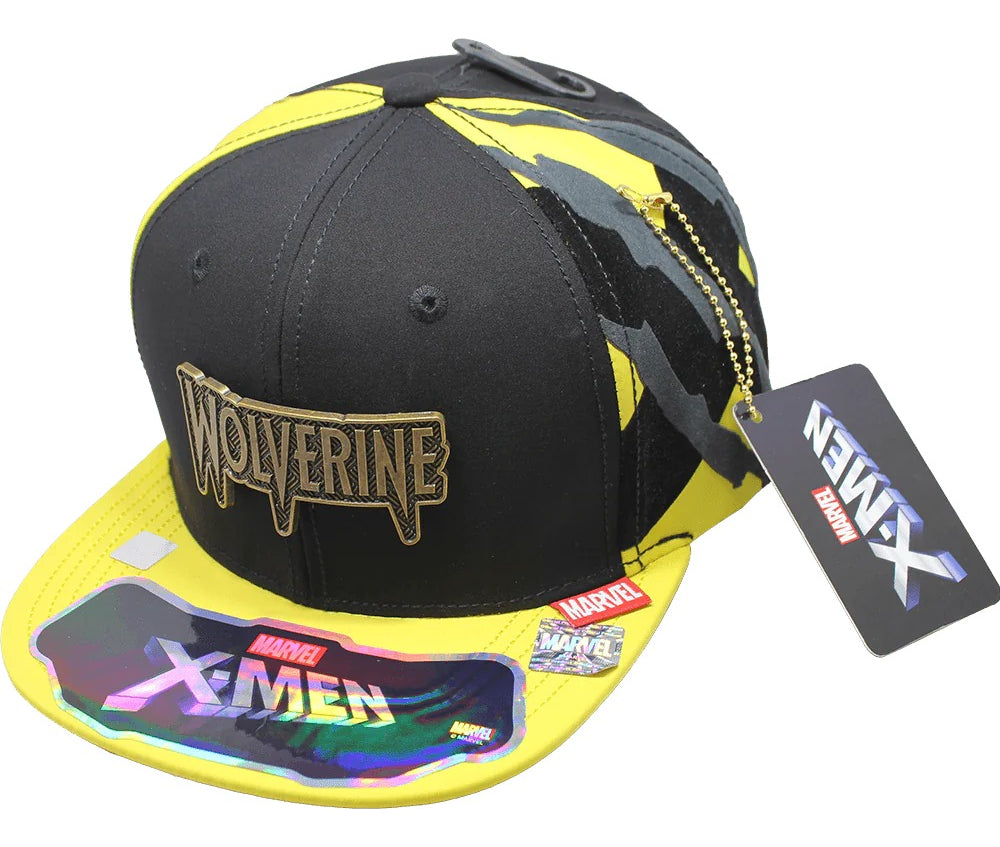 Gorra Kndit Caps Marvel X-men - Wolverine Placa De Metal
