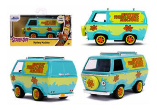 Auto A Escala Coleccionable Mystery Machine Scooby Doo 1:32