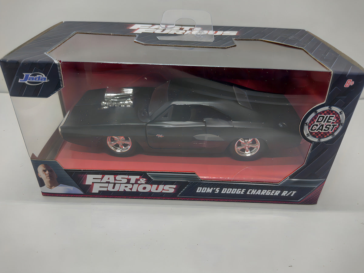 Auto A Escala 1:32 Fast & Furious - Dom's Dodge Charger R/t Negro