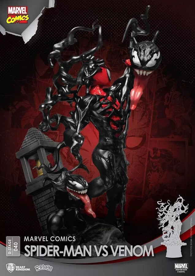 Beast Kingdom D-stage Marvel Spider-man Vs Venom 6