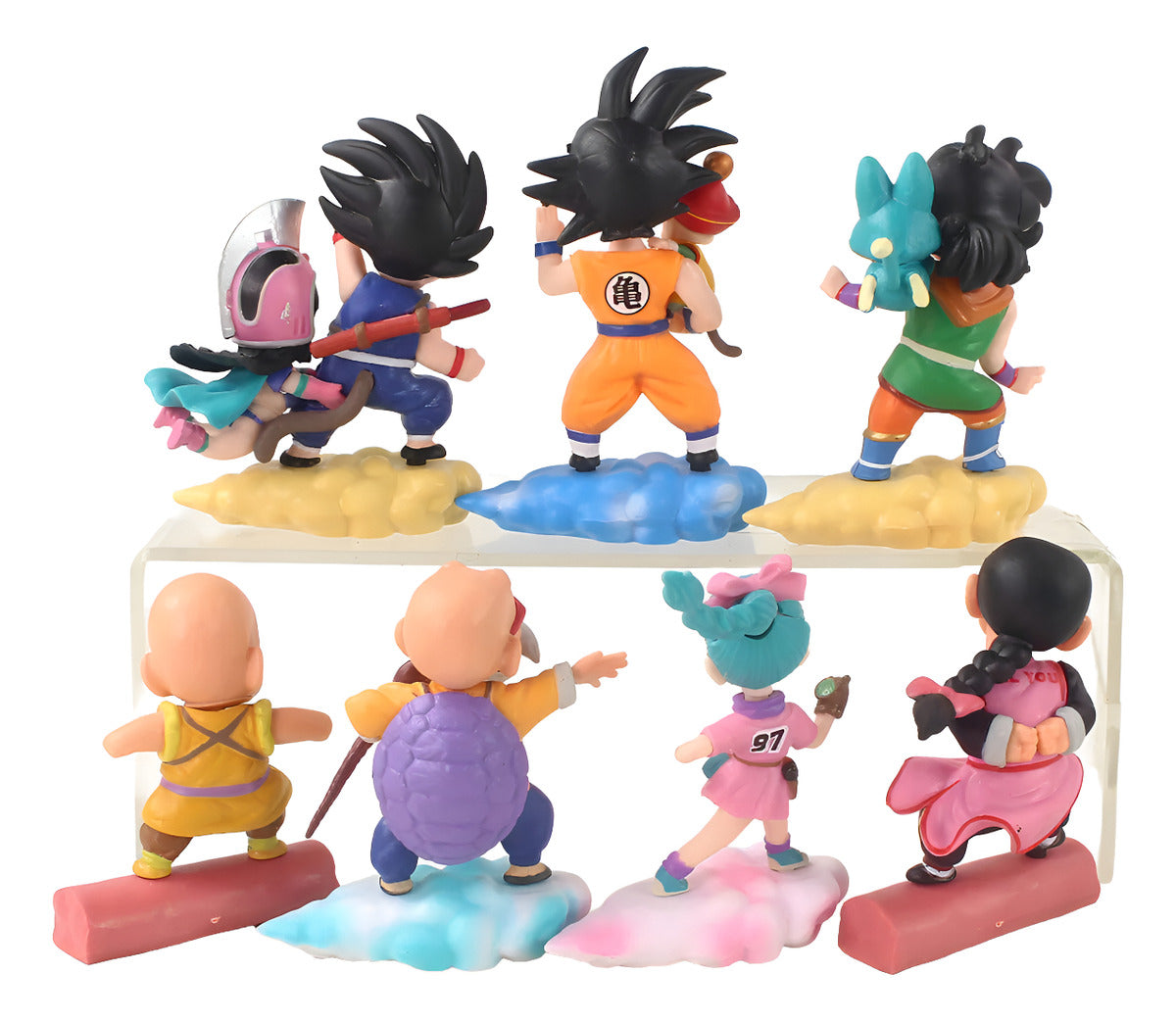 Figuras Coleccionables Dragon Ball 8 Cm - Pack 7 Pzas