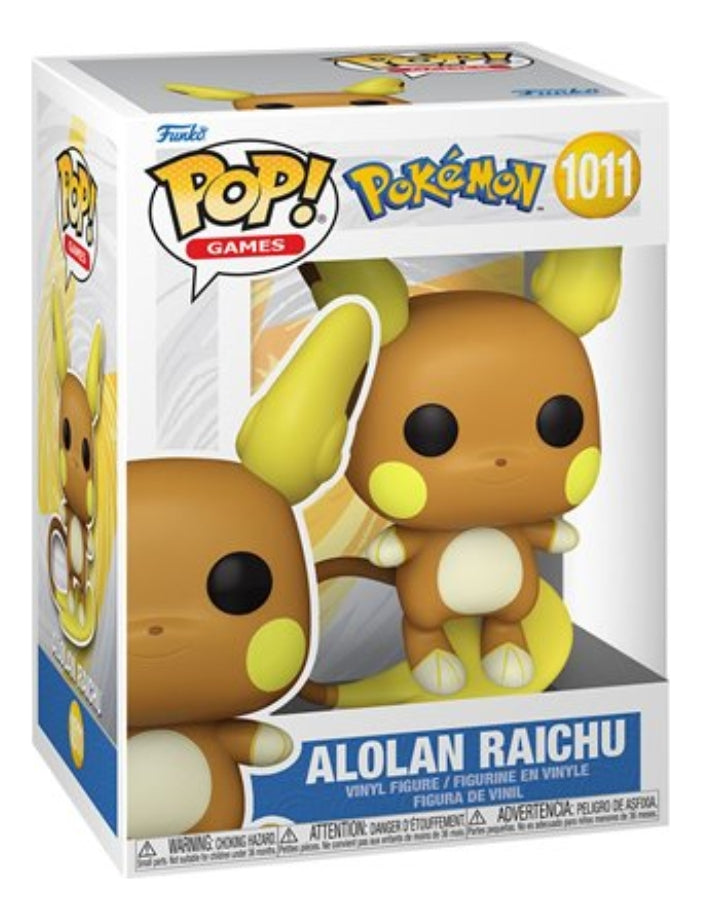Funko Pop Games #1011 Pokémon - Raichu Alolan