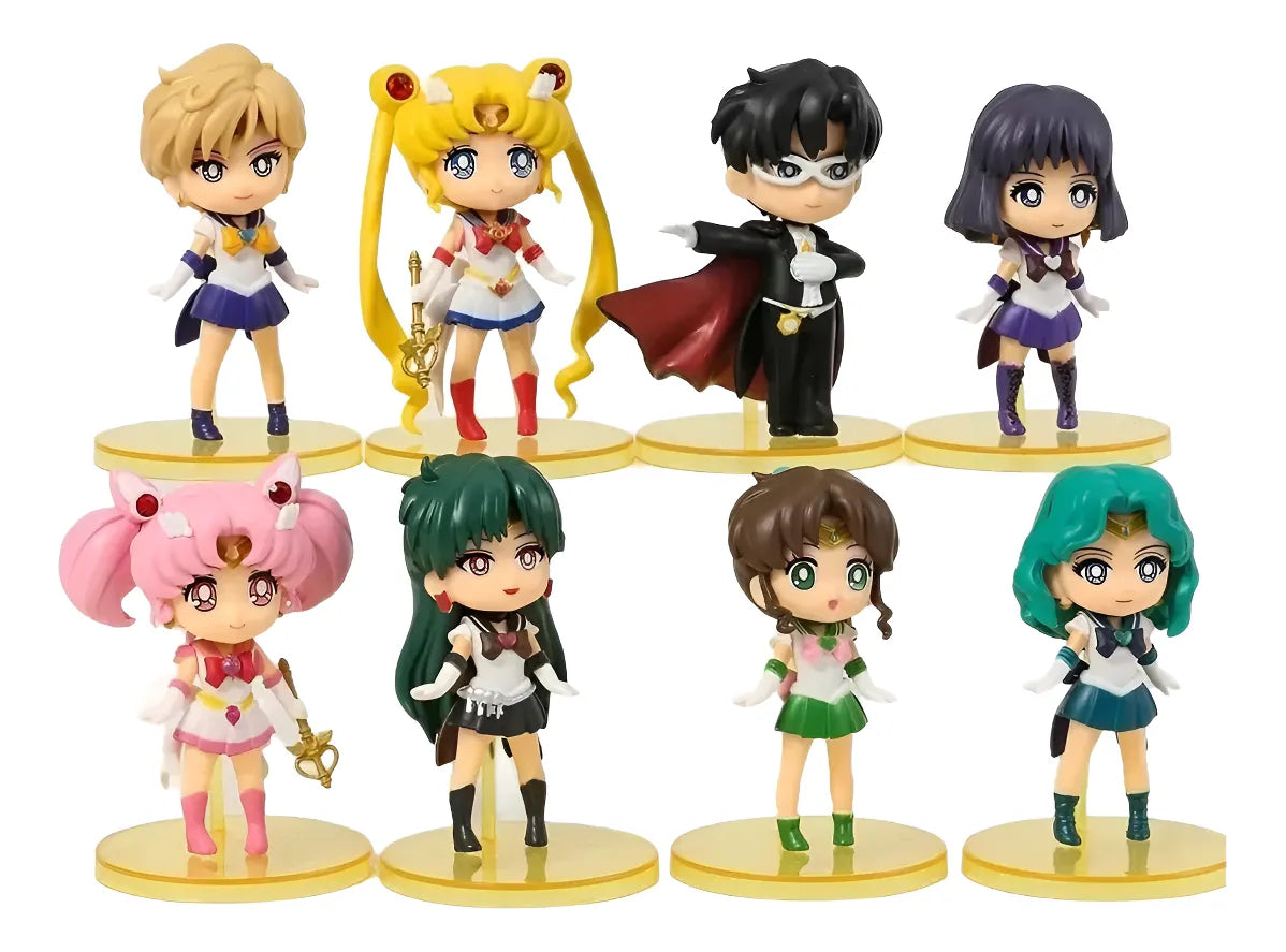 Figura Coleccionable Sailor Moon - Personaje A Elegir 9 Cm