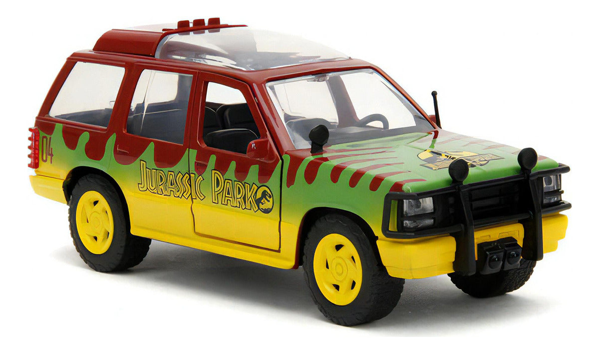 Auto A Escala Coleccionable Jurassic Park Ford Explorer 1:32