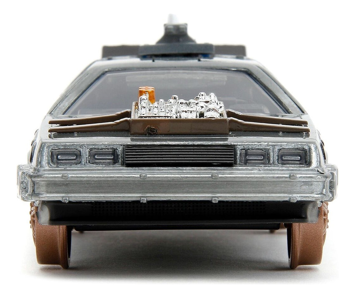 Delorean De Metal A Escala 1:32 - Volver Al Futuro 3 Jada
