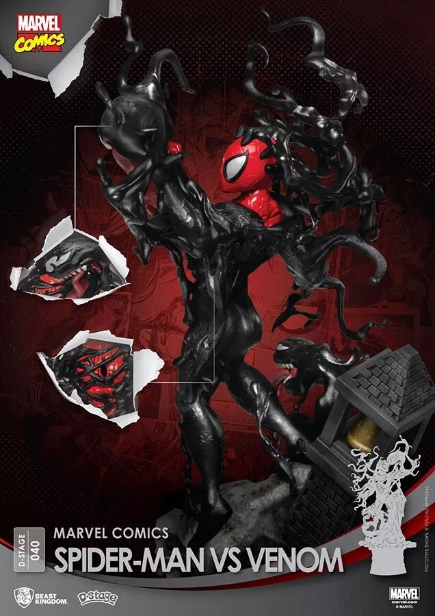 Beast Kingdom D-stage Marvel Spider-man Vs Venom 6