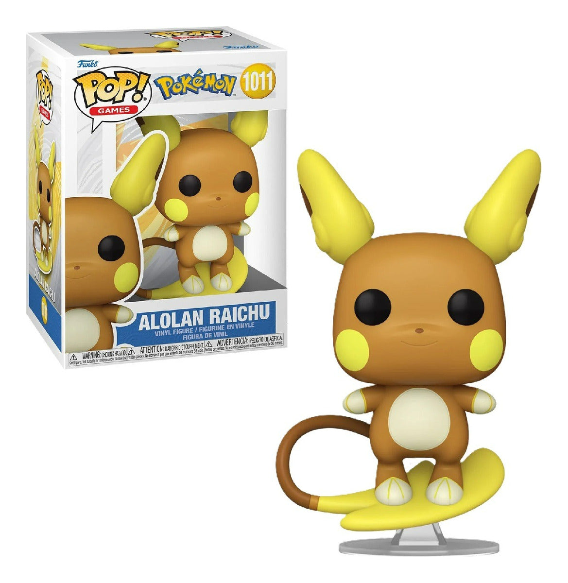Funko Pop Games #1011 Pokémon - Raichu Alolan