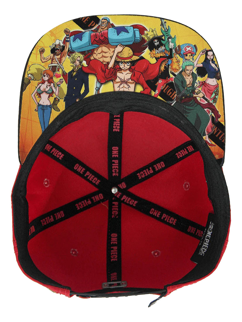 Gorra Kndit Caps One Piece - Logo Calavera Placa Metálica
