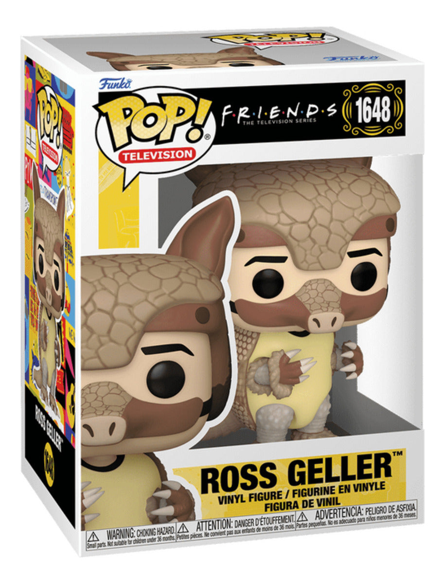 Funko Pop Television #1648 Friends - Ross Con Disfraz De Armadillo