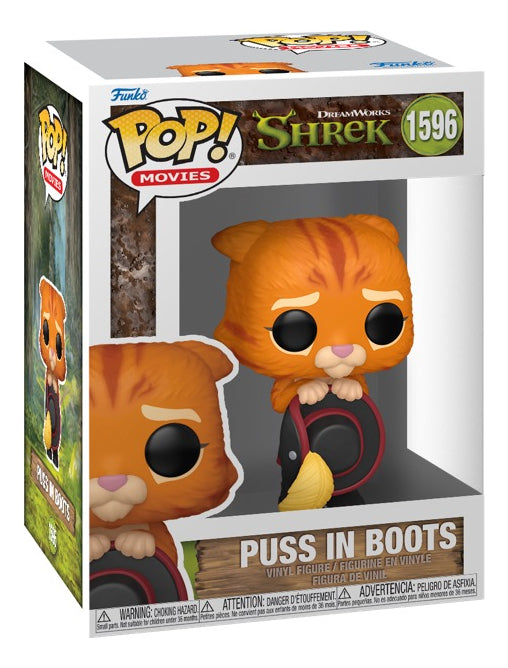 Funko Pop Movies #1596 Shrek - Gato Con Botas