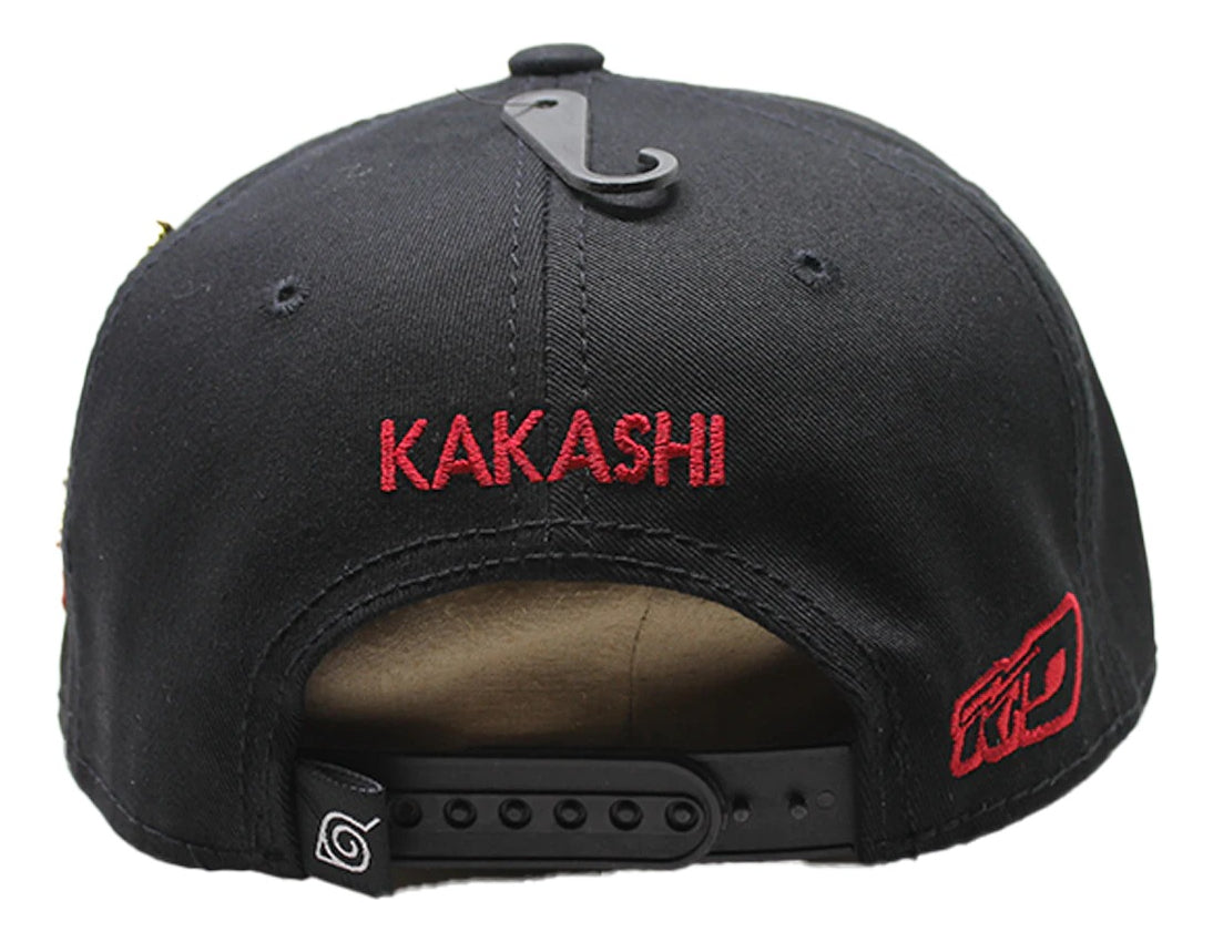 Gorra Kndit Caps Naruto Shippuden - Kakashi Logo Bordado