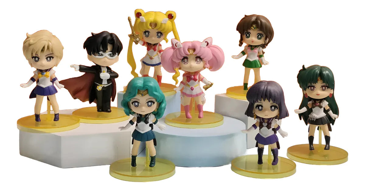 Figura Coleccionable Sailor Moon - Personaje A Elegir 9 Cm