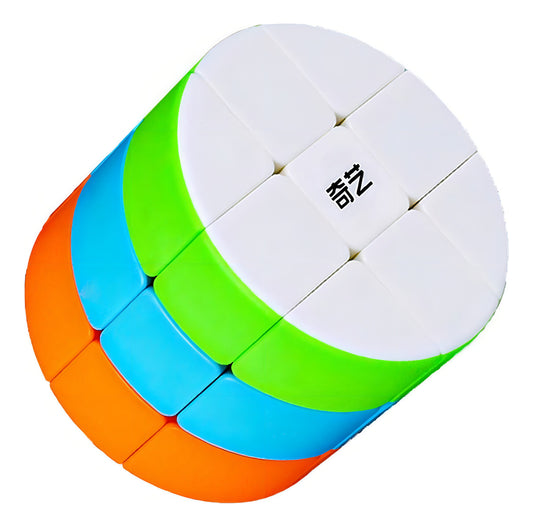 Cubo Cilindro 3x3 Stickerless Speedcube Qiyi