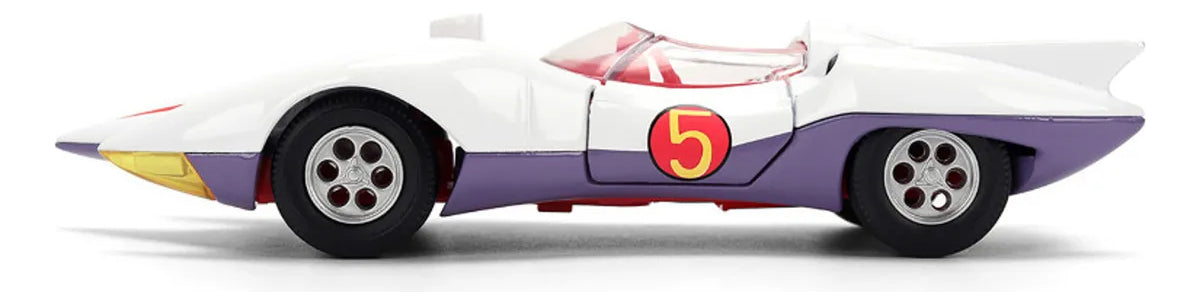 Auto A Escala 1:32 Jada Speed Racer - Meteoro Mach 5 Blanco