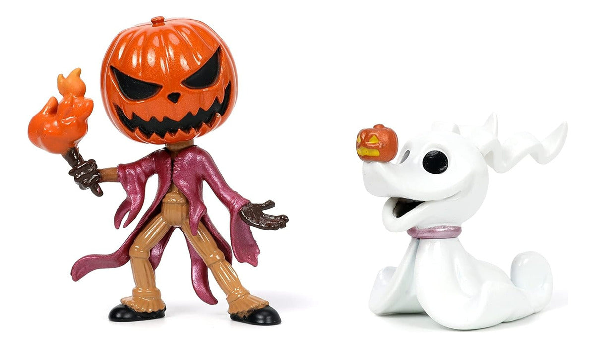 Set De 4 Figuras Jada Metalfigs - El Extraño Mundo De Jack