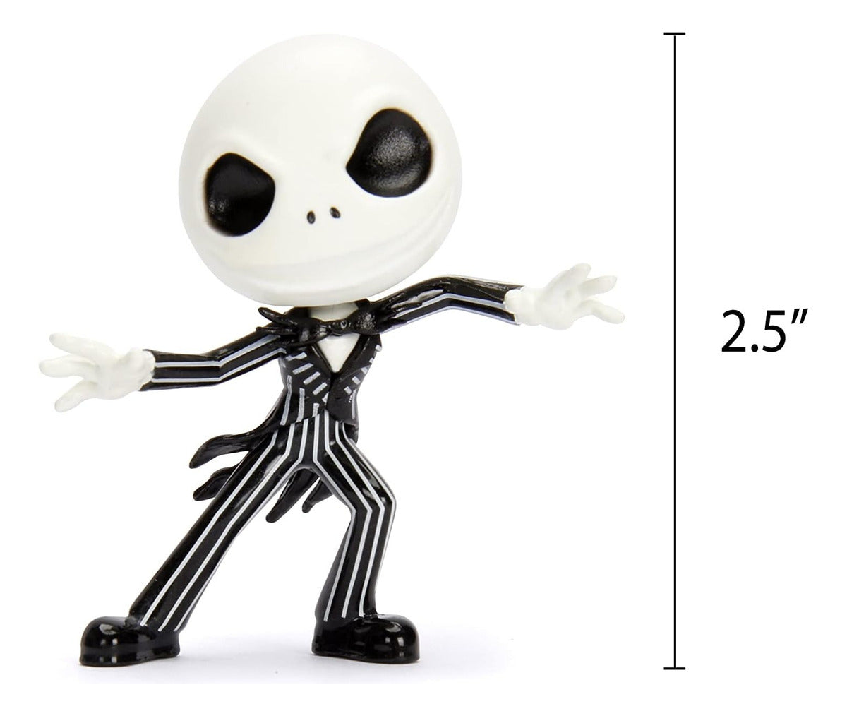 Set De 4 Figuras Jada Metalfigs - El Extraño Mundo De Jack