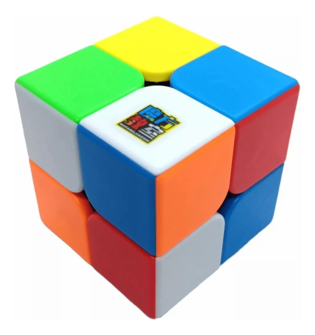 Cubo 2x2 Stickerless Moyu Meilong 2 Profesional Speedcubing