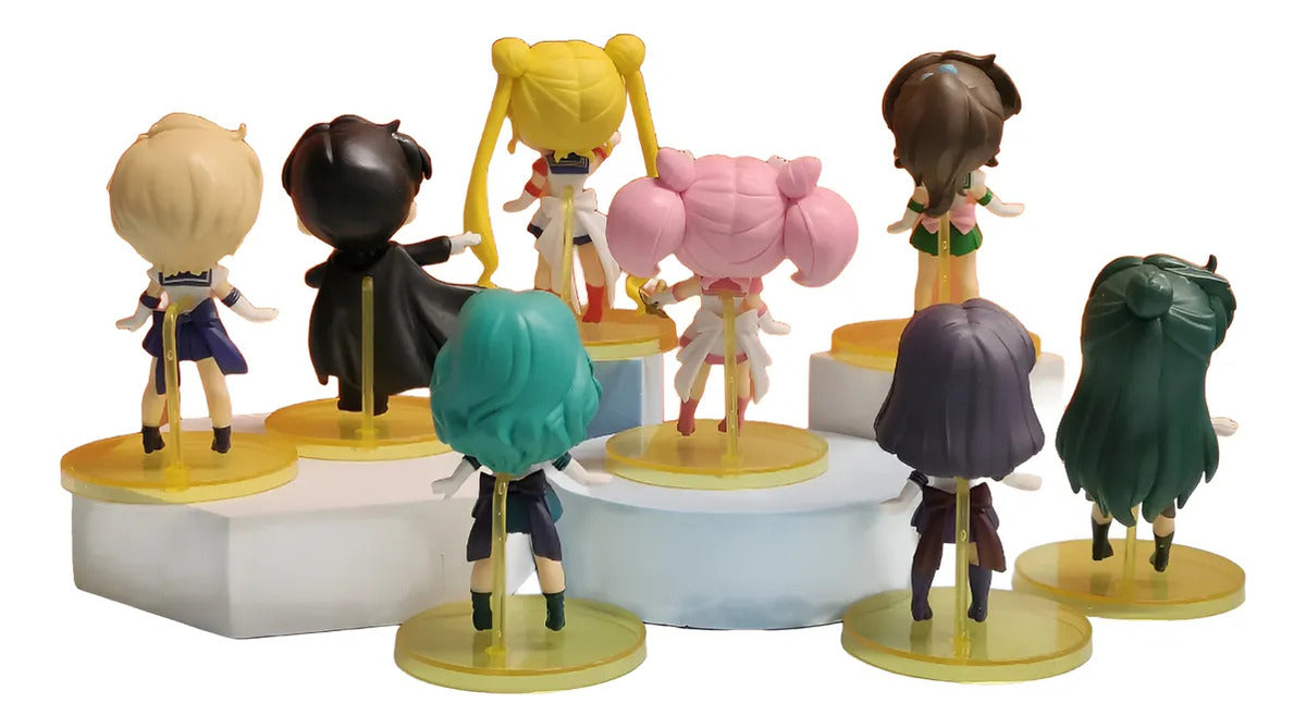 Figura Coleccionable Sailor Moon - Personaje A Elegir 9 Cm