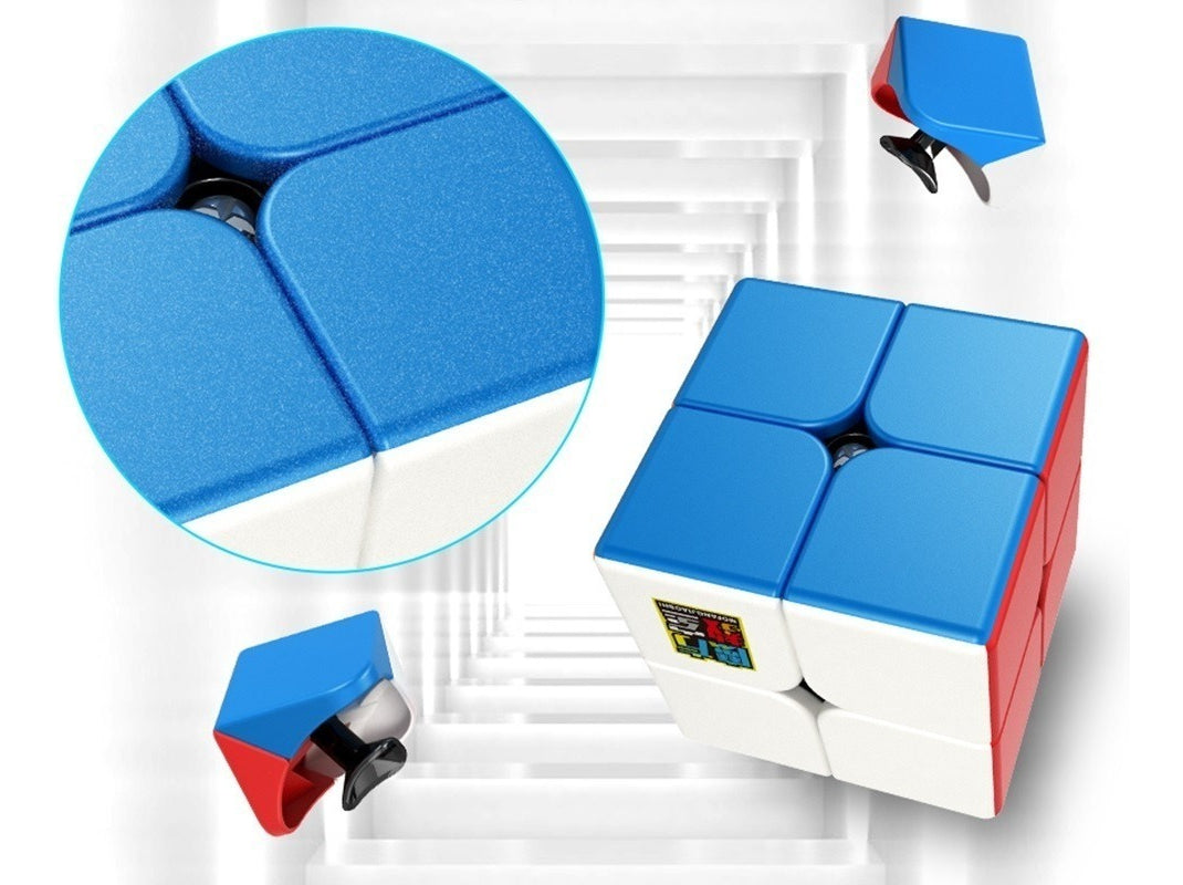 Cubo 2x2 Stickerless Moyu Meilong 2 Profesional Speedcubing