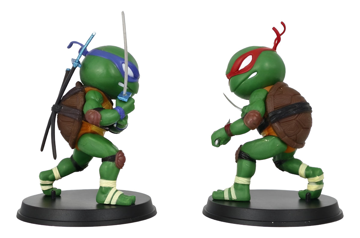 Figuras Coleccionables 12 Cm - Tortugas Ninja 4 Piezas