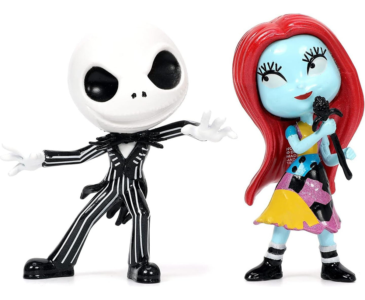 Set De 4 Figuras Jada Metalfigs - El Extraño Mundo De Jack