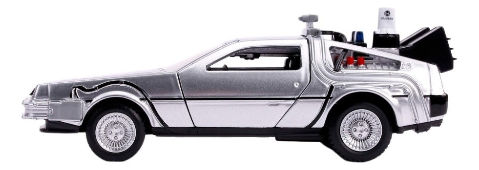Delorean De Metal A Escala 1:32 - Volver Al Futuro 2 Jada