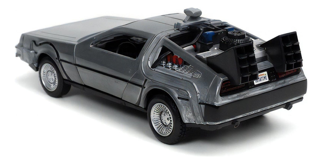 Delorean De Metal A Escala 1:32 - Volver Al Futuro 1 Jada