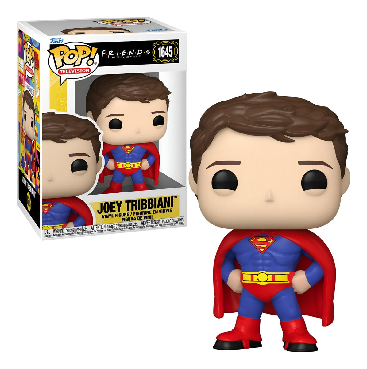 Funko Pop Television #1645 Friends - Joey Tribbiani Superman