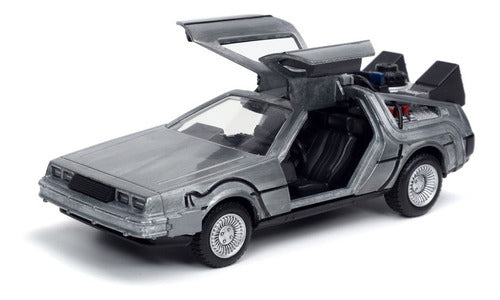 Delorean De Metal A Escala 1:32 - Volver Al Futuro 1 Jada