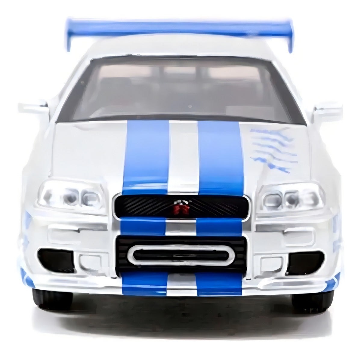 Auto A Escala 1:32 Fast & Furious Brian Nissan Skyline Gt-r Plateado