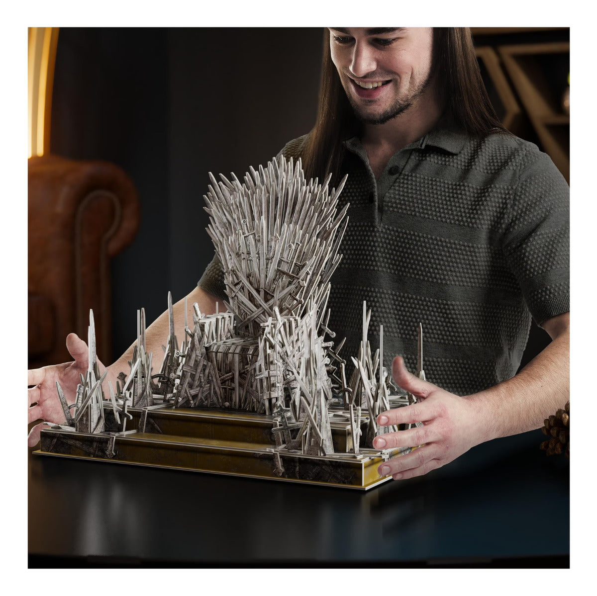 Rompecabezas Spin Master 4d House Of The Dragon Iron Throne