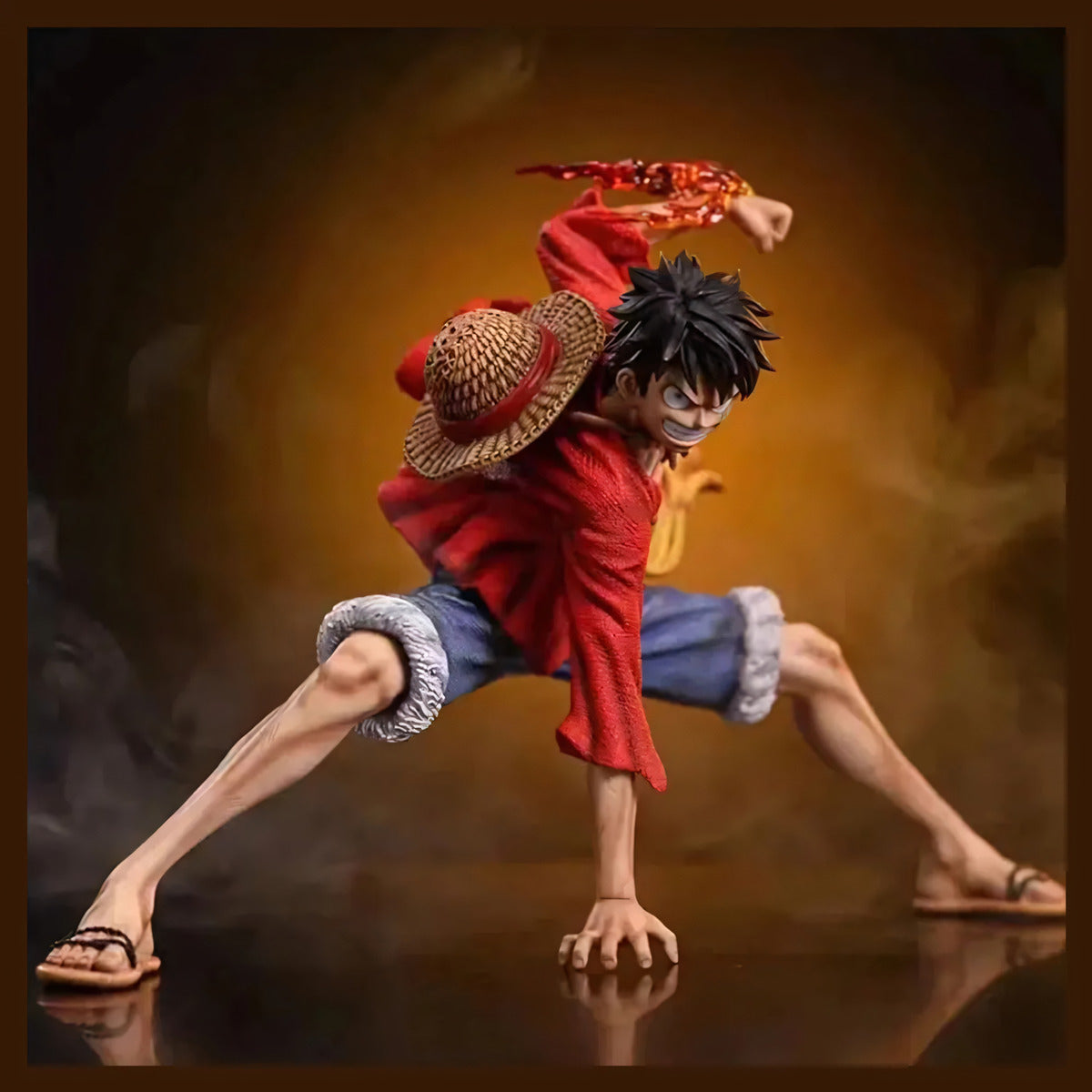 Figura Coleccionable One Piece - Luffy Posición Ataque 18 Cm - Koh Darshan