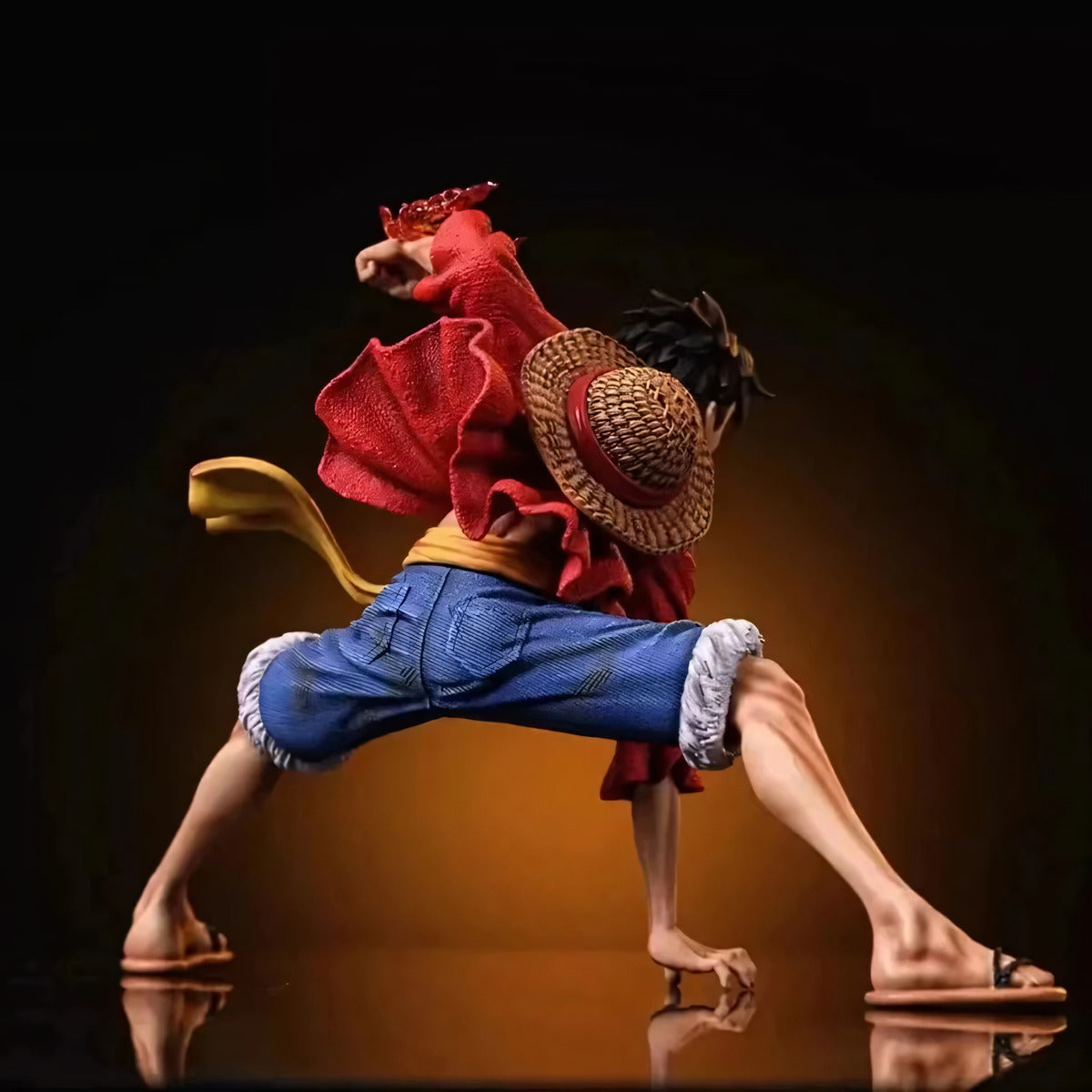 Figura Coleccionable One Piece - Luffy Posición Ataque 18 Cm - Koh Darshan