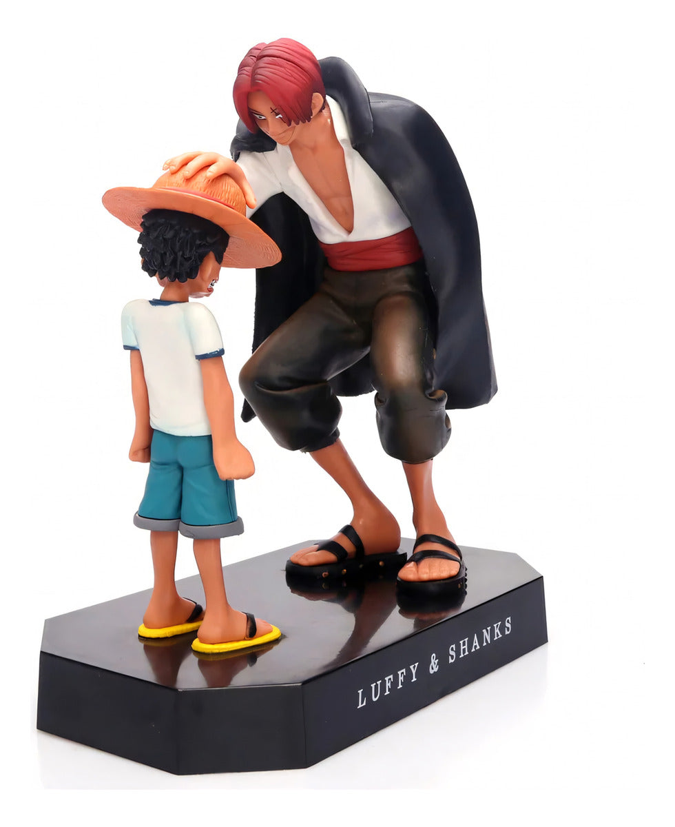 Figura Coleccionable One Piece - Luffy & Shanks - 17 Cm - Koh Darshan