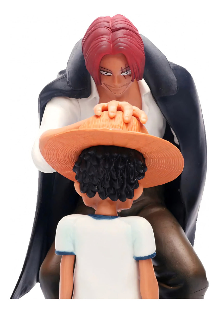 Figura Coleccionable One Piece - Luffy & Shanks - 17 Cm - Koh Darshan