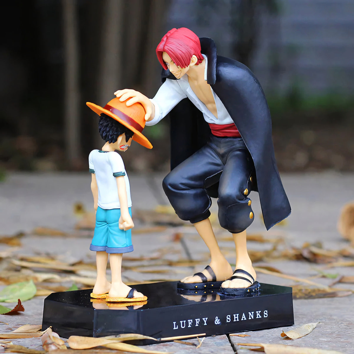 Figura Coleccionable One Piece - Luffy & Shanks - 17 Cm - Koh Darshan