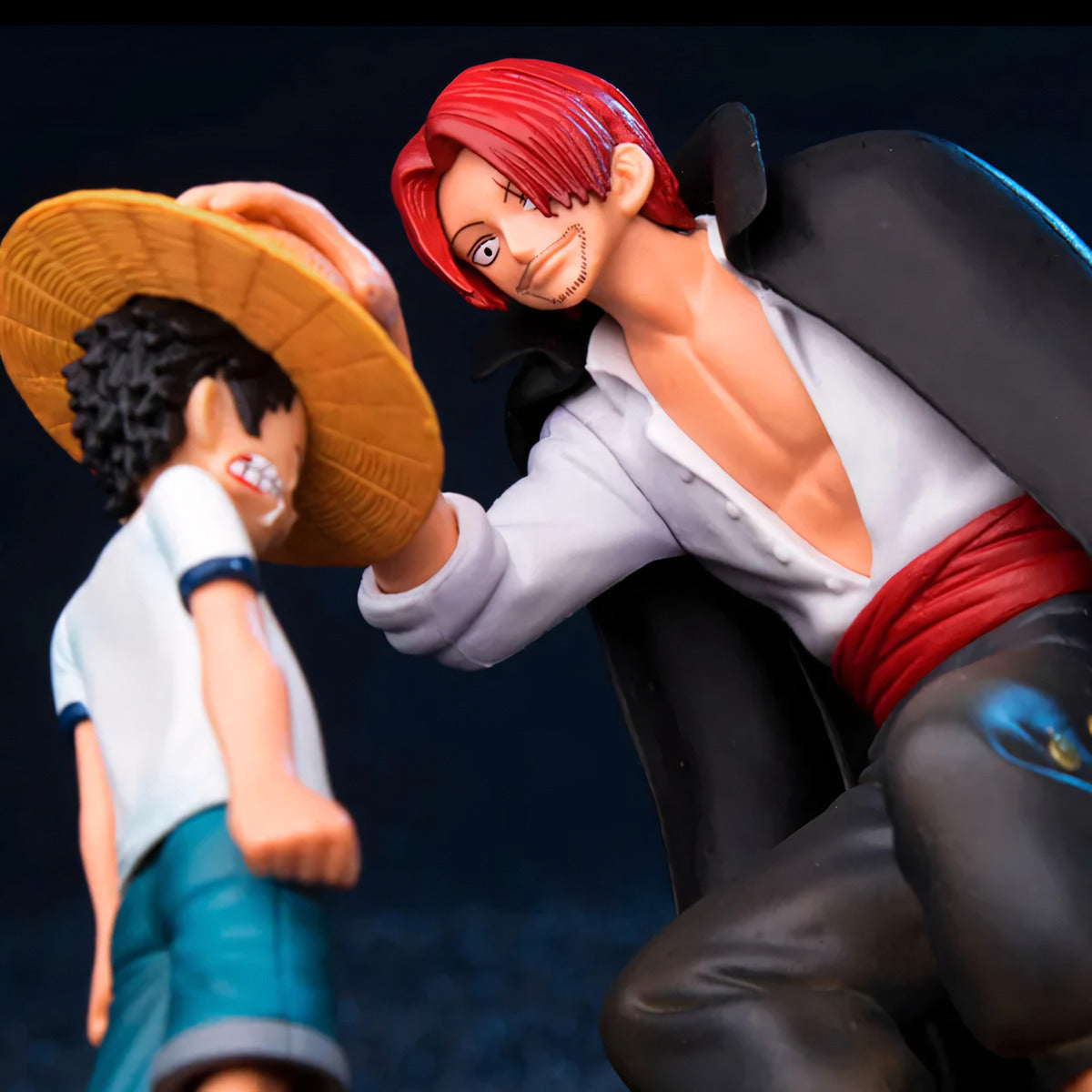 Figura Coleccionable One Piece - Luffy & Shanks - 17 Cm - Koh Darshan
