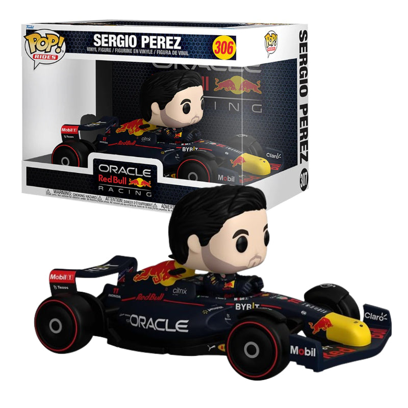 Funko Pop Ride Super Deluxe: Formula 1 - Sergio Checo Pérez - Koh Darshan