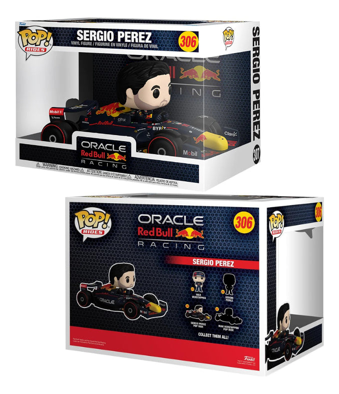 Funko Pop Ride Super Deluxe: Formula 1 - Sergio Checo Pérez - Koh Darshan