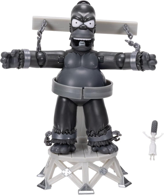 Figura Jakks Los Simpson Casita Del Terror - King Homer